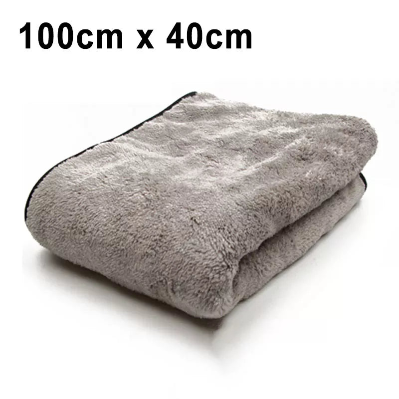 75X35 60X40Cm Microfiber Car Wash Towel Fast Drying Auto Cleaning Extra Soft Cloth High Water Absorption for Car Wash Accessorie - Bavaro Shop