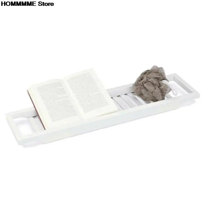 1PC Bamboo Extension Antiskid Bathroom Multi Function Bathtub Shelf Toilet Spa Bath Shelf Bathtub Tray Bathtub Accessories - Bavaro Shop
