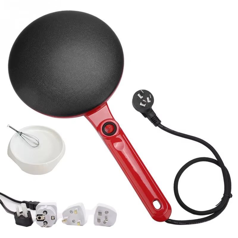 220V 900W Electric Crepe Maker Pizza Pancake Machine Non - Stick Griddle Baking Pan Cake Machine Kitchen Cooking Tools Crepe - Bavaro Shop