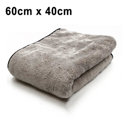 75X35 60X40Cm Microfiber Car Wash Towel Fast Drying Auto Cleaning Extra Soft Cloth High Water Absorption for Car Wash Accessorie - Bavaro Shop
