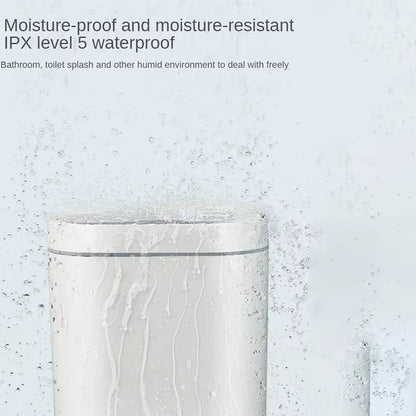 7L Trash Can Smart Sensor Trash Can Automatic Household Electronic Kitchen Trash Bin Toilet Waterproof Narrow Seam Sensor Bin - Bavaro Shop
