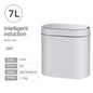 7L Trash Can Smart Sensor Trash Can Automatic Household Electronic Kitchen Trash Bin Toilet Waterproof Narrow Seam Sensor Bin - Bavaro Shop