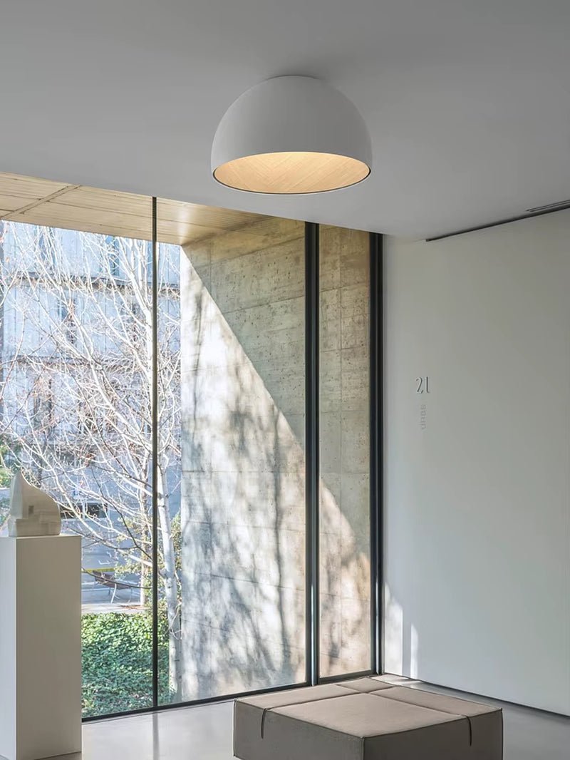 Bedroom Lamp Ceiling Lamp Creative Inclined Ceiling Room Light Personality Modern Minimalist Wood Grain Study Lamp Owner - Bavaro Shop