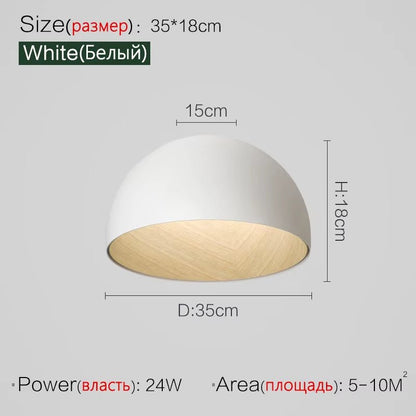 Bedroom Lamp Ceiling Lamp Creative Inclined Ceiling Room Light Personality Modern Minimalist Wood Grain Study Lamp Owner - Bavaro Shop