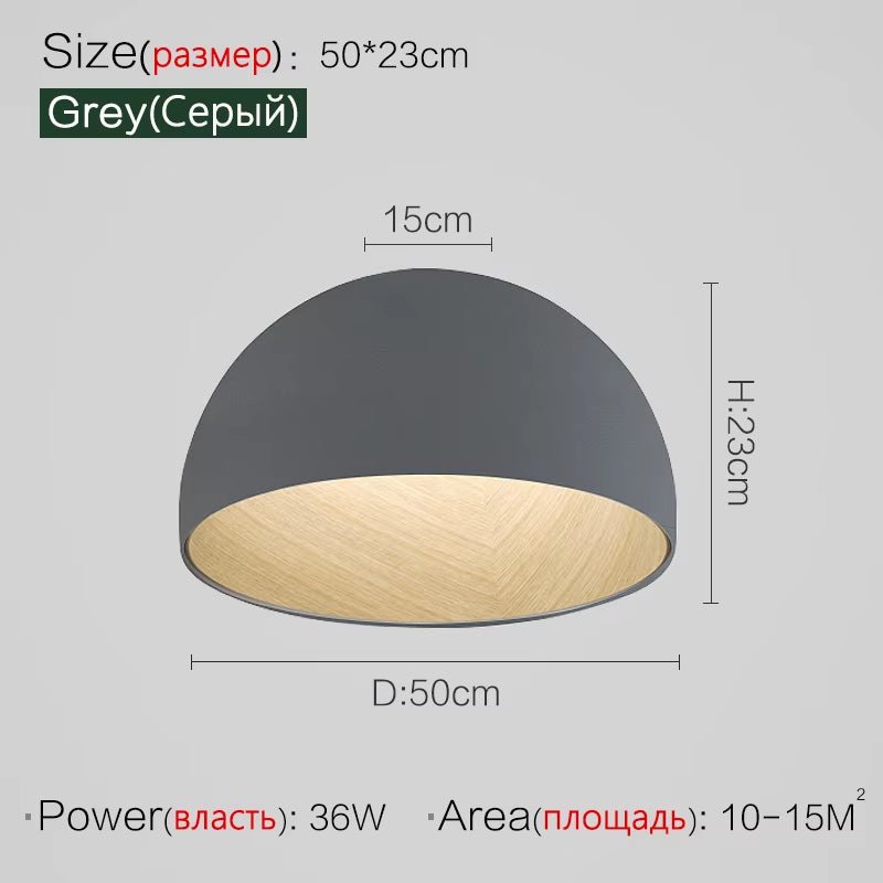 Bedroom Lamp Ceiling Lamp Creative Inclined Ceiling Room Light Personality Modern Minimalist Wood Grain Study Lamp Owner - Bavaro Shop