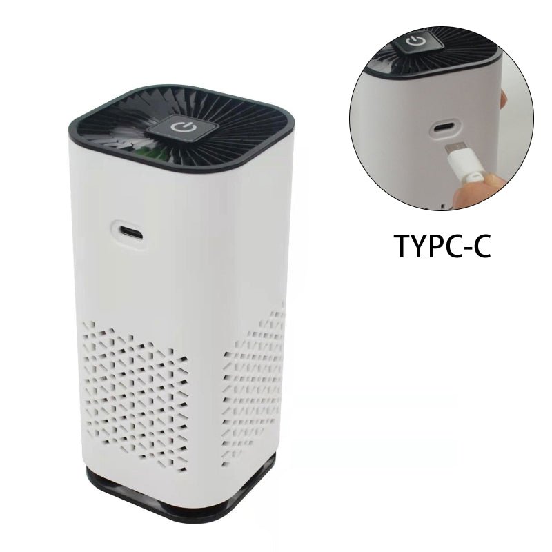 Car Air Purifier Portable Negative Ion Generator Remove Formaldehyde Dust Smoke Air Freshen Washer for Home Car - Bavaro Shop