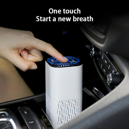 Car Air Purifier Portable Negative Ion Generator Remove Formaldehyde Dust Smoke Air Freshen Washer for Home Car - Bavaro Shop