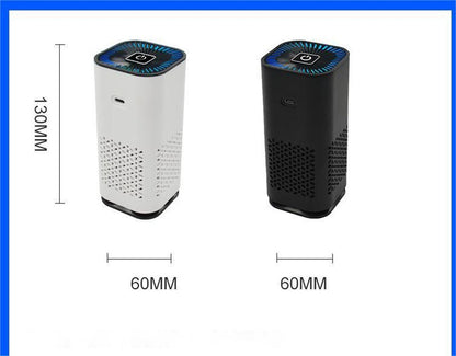 Car Air Purifier Portable Negative Ion Generator Remove Formaldehyde Dust Smoke Air Freshen Washer for Home Car - Bavaro Shop
