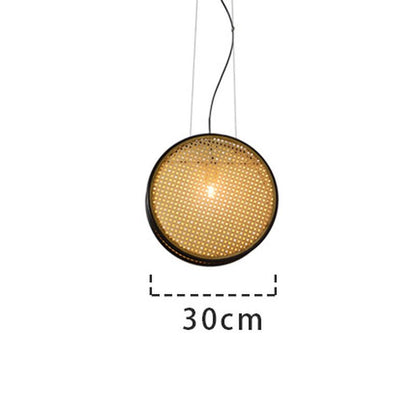 Creative Rattan Retro Lamps for Restaurant Chandelier - Bavaro Shop