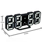 Digital Wall Clock 3D LED Date Time Celsius Nightlight Display Table Desktop Clocks Alarm Clock for Living Room Home Decoration - Bavaro Shop