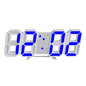 Digital Wall Clock 3D LED Date Time Celsius Nightlight Display Table Desktop Clocks Alarm Clock for Living Room Home Decoration - Bavaro Shop