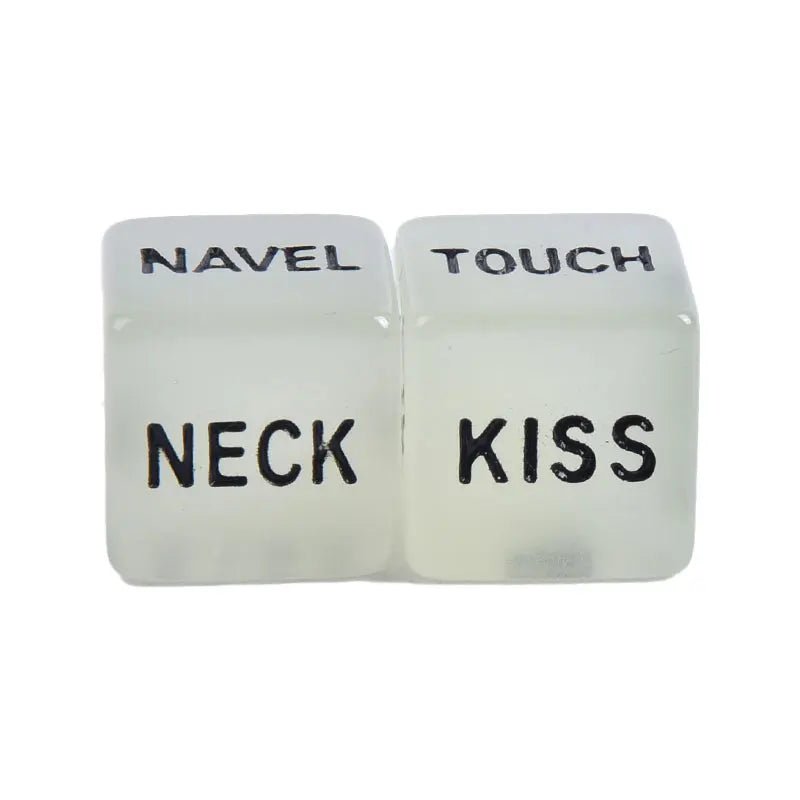 Glow in Dark Love Dice Toys Adult Couple Lovers Games Aid Sex Party Toy Valentines Day Gift for Boyfriend Girlfriend - Bavaro Shop