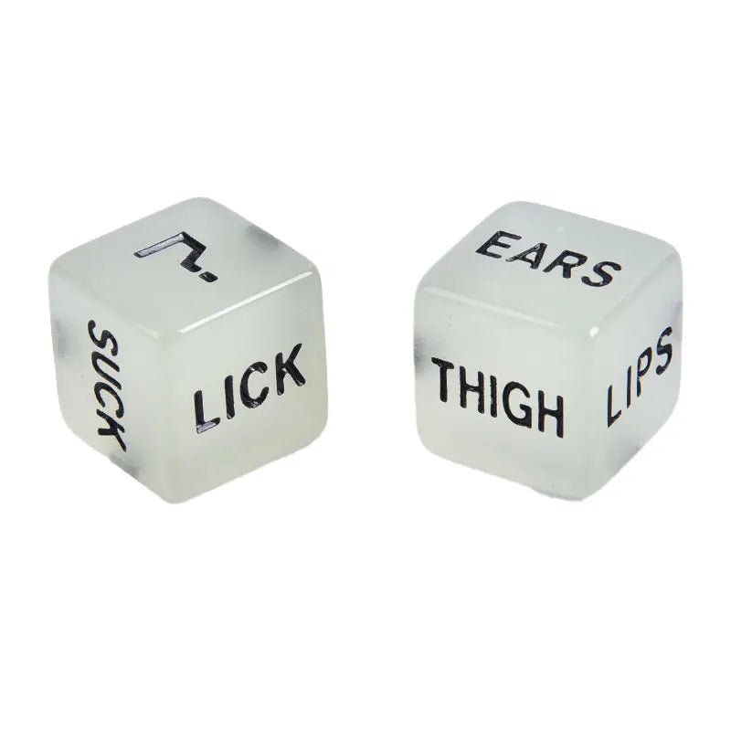 Glow in Dark Love Dice Toys Adult Couple Lovers Games Aid Sex Party Toy Valentines Day Gift for Boyfriend Girlfriend - Bavaro Shop