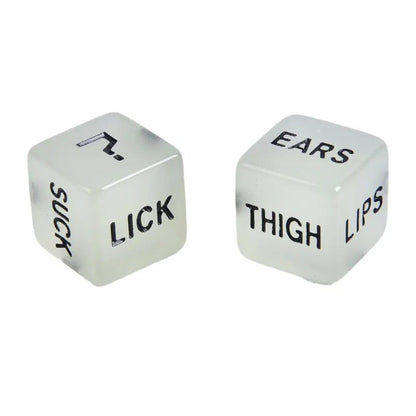 Glow in Dark Love Dice Toys Adult Couple Lovers Games Aid Sex Party Toy Valentines Day Gift for Boyfriend Girlfriend - Bavaro Shop