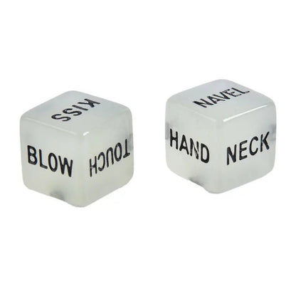 Glow in Dark Love Dice Toys Adult Couple Lovers Games Aid Sex Party Toy Valentines Day Gift for Boyfriend Girlfriend - Bavaro Shop