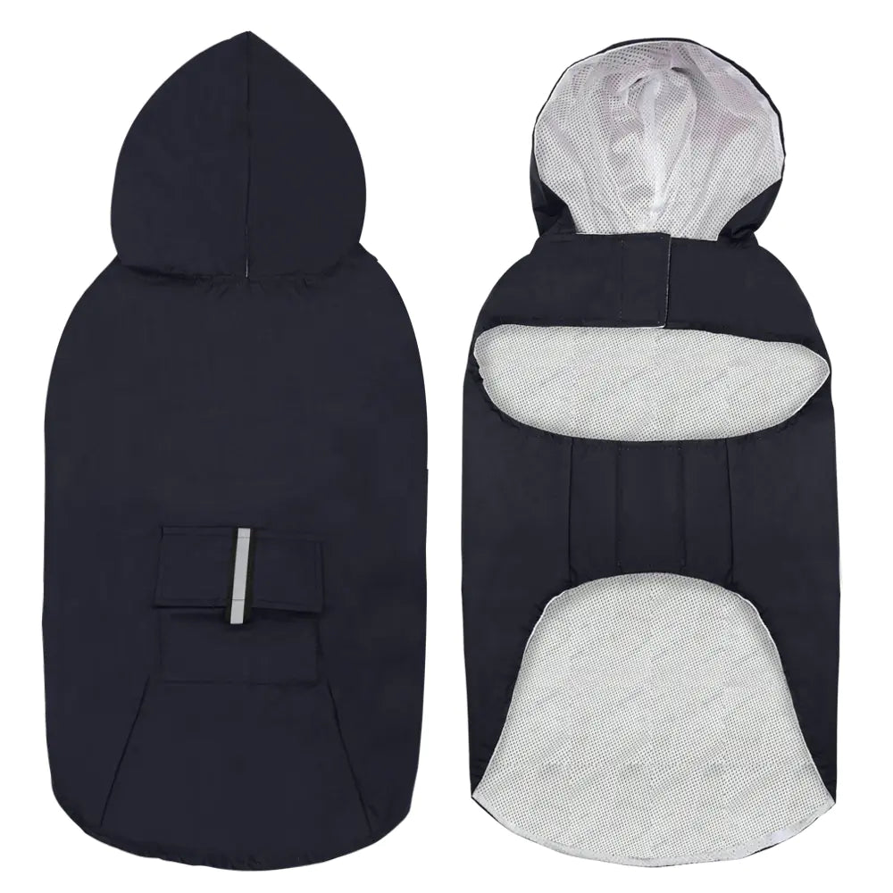 Large Waterproof Dog Raincoat for Outdoor Use - Bavaro Shop
