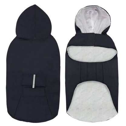 Large Waterproof Dog Raincoat for Outdoor Use - Bavaro Shop