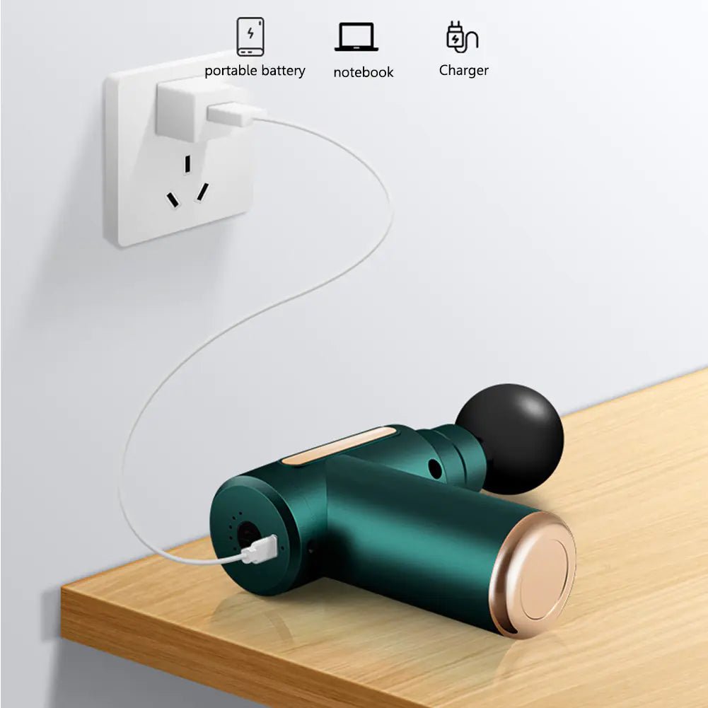 Mini Myofascial Neck Massage Gun for Muscle Relaxation - Bavaro Shop