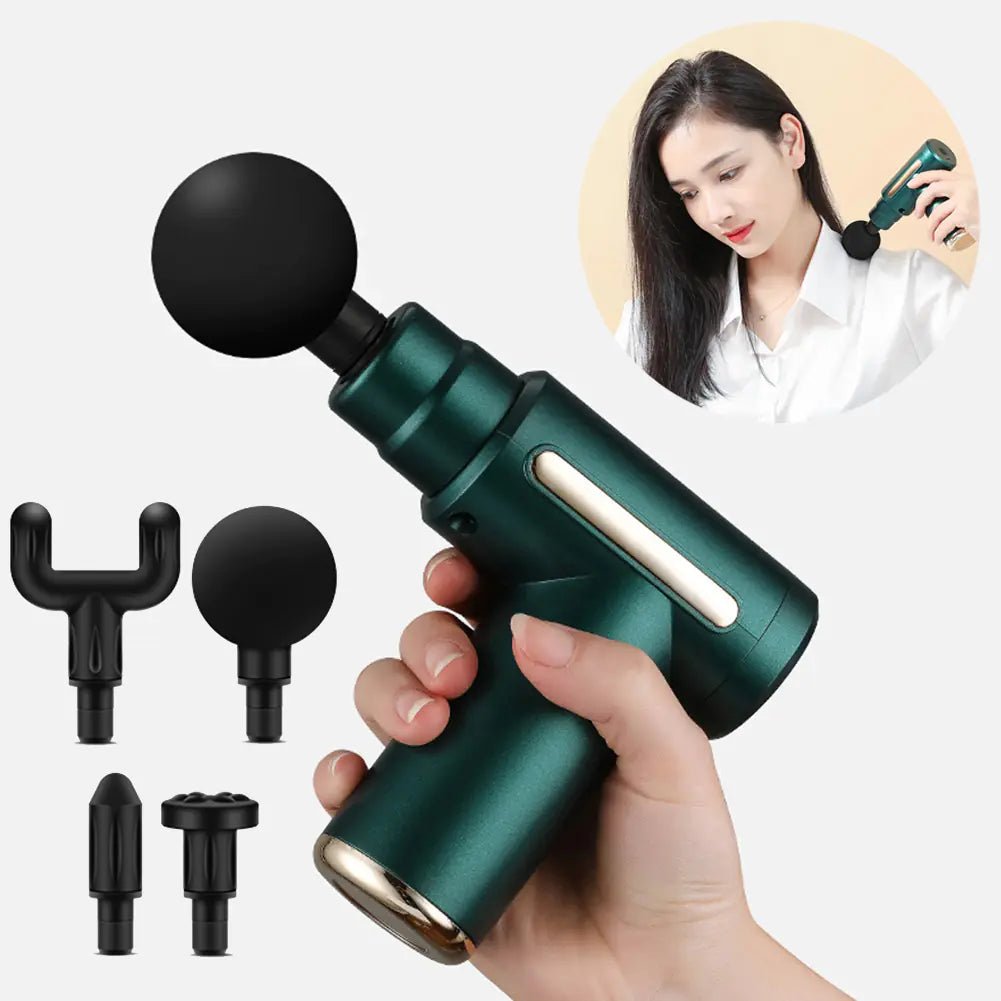 Mini Myofascial Neck Massage Gun for Muscle Relaxation - Bavaro Shop