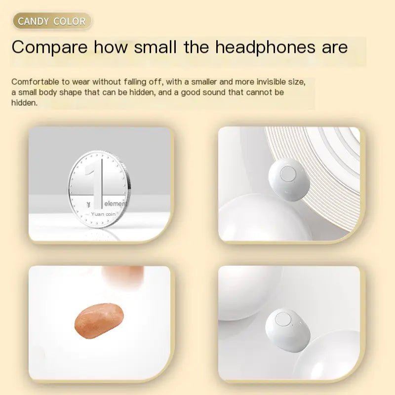 Mini Pro4SS Invisible True Wireless Bluetooth Earbuds - Bavaro Shop