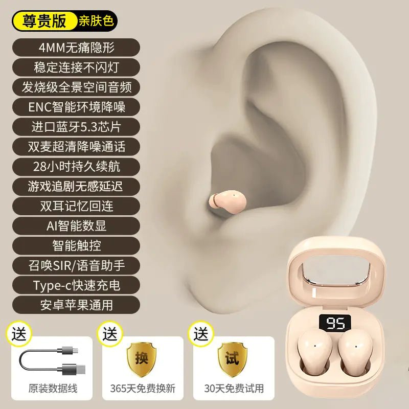 Mini Pro4SS Invisible True Wireless Bluetooth Earbuds - Bavaro Shop