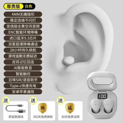 Mini Pro4SS Invisible True Wireless Bluetooth Earbuds - Bavaro Shop