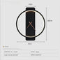 Modern Led Clock Wall Lamp Fixtures for Living Room Restaurant Bedroom Hotel Sconce Lights Decoration Nordic Lighting Indoor - Bavaro Shop