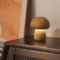 Mushroom LED Night Light Wooden Bedside Table Lamp with Touch Switch Room Decoration High - Level Environmental Mushroom Lamp - Bavaro Shop