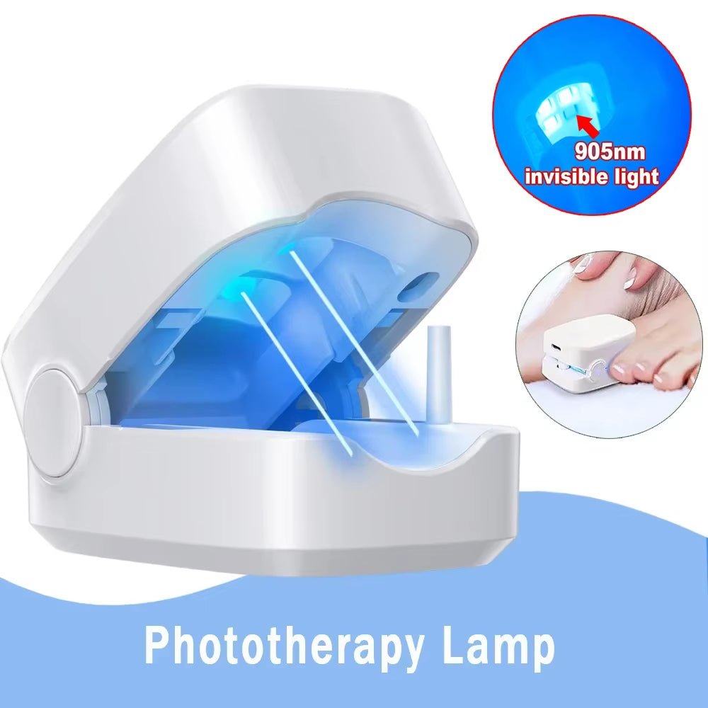 Nail Fungus Laser Treatment Device Repair Toenail Fingernail Fungus Treat Onychomycosis Therapy Cure Machine Effectively Remove - Bavaro Shop