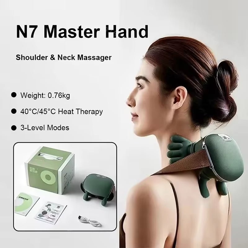 Neck Massager Simulation Human Hand Portable Massage Neck - Bavaro Shop