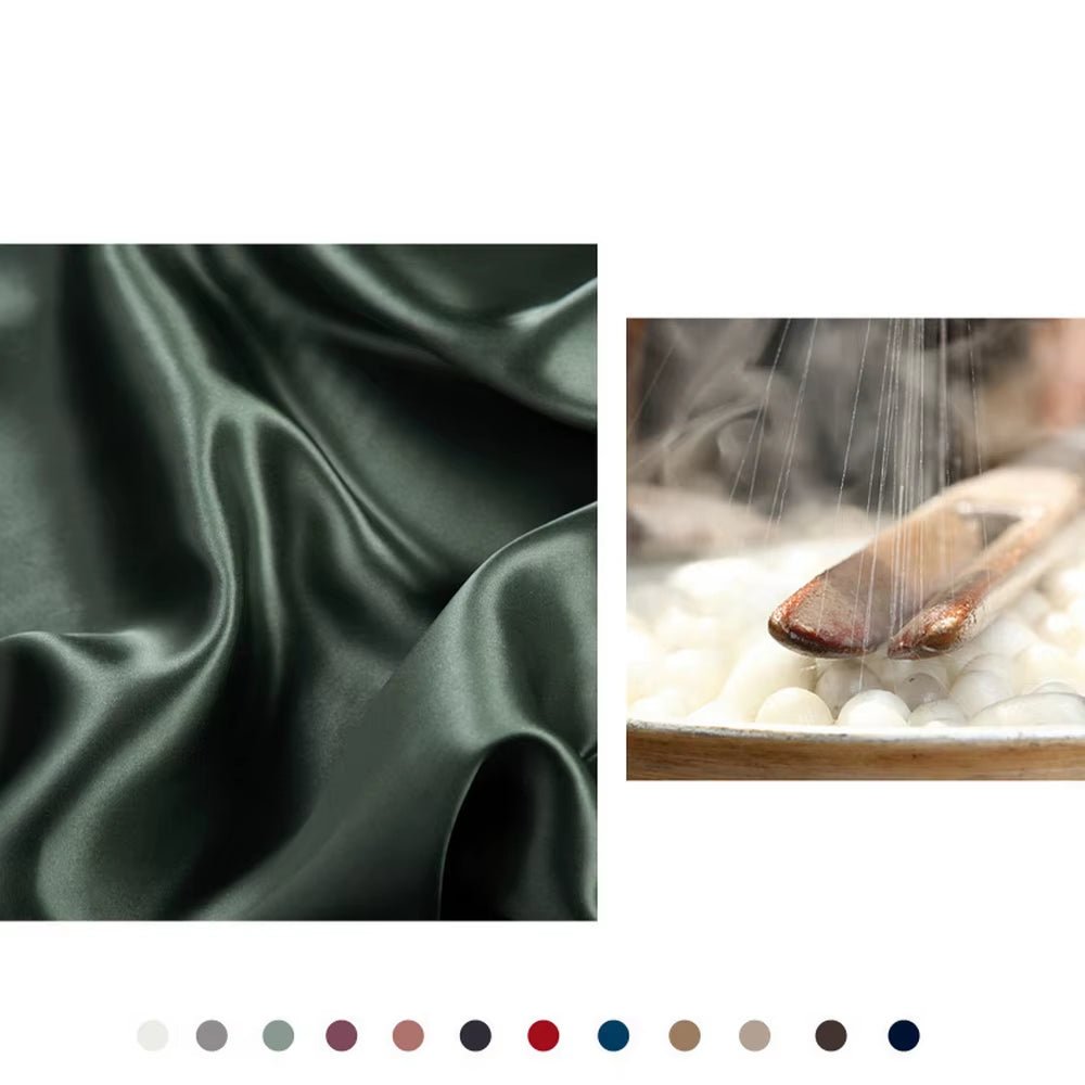 New 100% Mulberry Silk Pillowcase Top Quality Pillow Case Silk Pillows Case 48X74CM Pillowcase Bed Throw Single Pillow Covers - Bavaro Shop