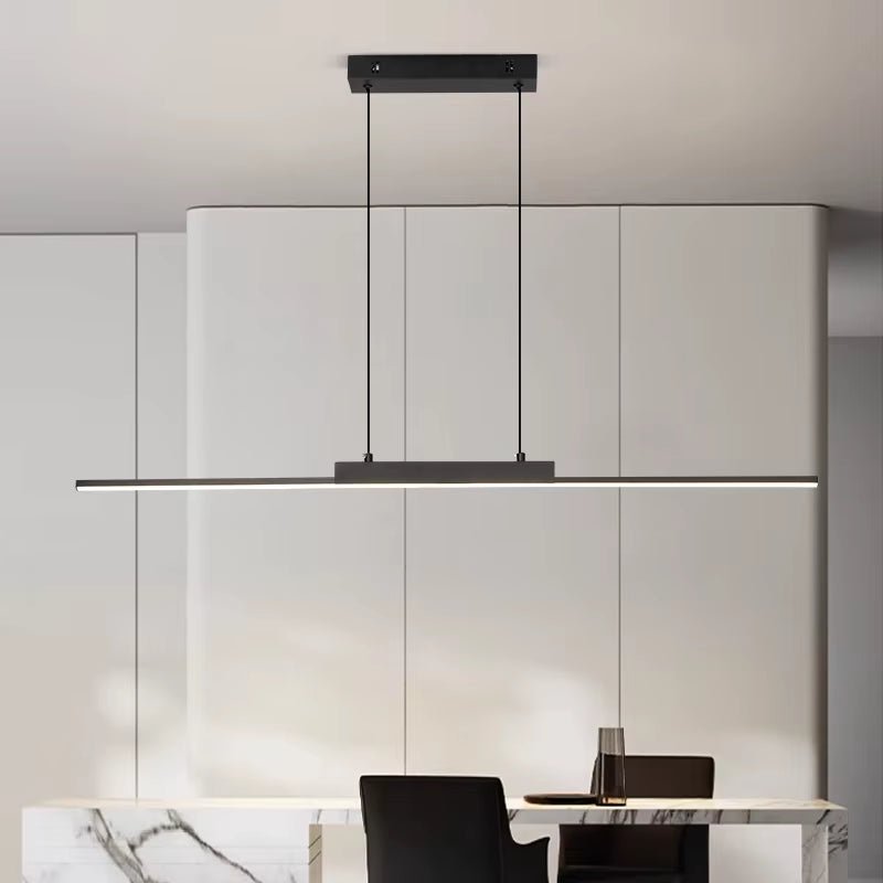 Pendant Lights Modern Simple Dining Room Lights for Kitchen Long Chandelier Living Room Pendant Lamp Home Decoration Lighting - Bavaro Shop