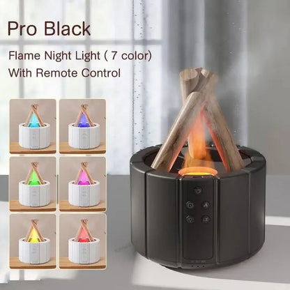 Simulated Flame Aroma Diffuser - Bavaro Shop