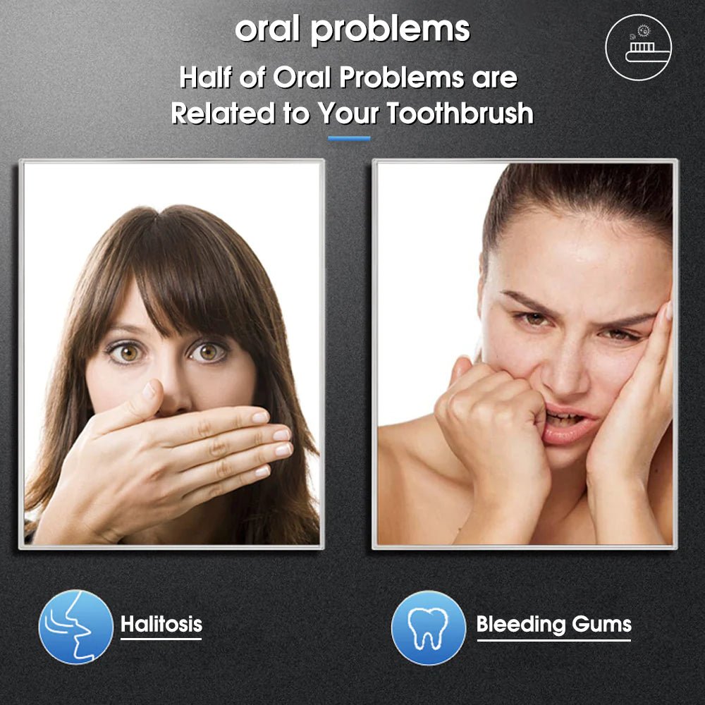 Smart UV Toothbrush Sanitizer Holder, Rechargeable Wireless Design, Wall Mounted with Hand Free Toothpaste Dispenser - Bavaro Shop