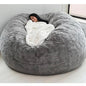Soft Warm 180*90Cm Fur Giant Removable Washable Bean Bag Bed Cover Comfortable Living Room Furniture Lazy Sofa Coat - Bavaro Shop