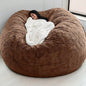 Soft Warm 180*90Cm Fur Giant Removable Washable Bean Bag Bed Cover Comfortable Living Room Furniture Lazy Sofa Coat - Bavaro Shop
