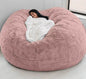 Soft Warm 180*90Cm Fur Giant Removable Washable Bean Bag Bed Cover Comfortable Living Room Furniture Lazy Sofa Coat - Bavaro Shop