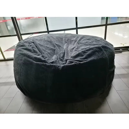 Soft Warm 180*90Cm Fur Giant Removable Washable Bean Bag Bed Cover Comfortable Living Room Furniture Lazy Sofa Coat - Bavaro Shop