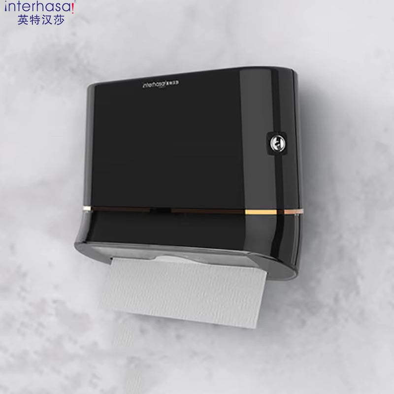 Toilet Paper Towel Dispenser Paper Dispenser Wall Punch Free Tissue Box Towel Dispenser for Kitchen Bathroom Tissue Dispenser - Bavaro Shop