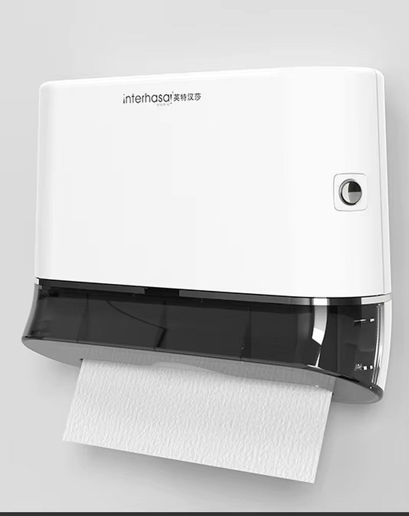 Toilet Paper Towel Dispenser Paper Dispenser Wall Punch Free Tissue Box Towel Dispenser for Kitchen Bathroom Tissue Dispenser - Bavaro Shop