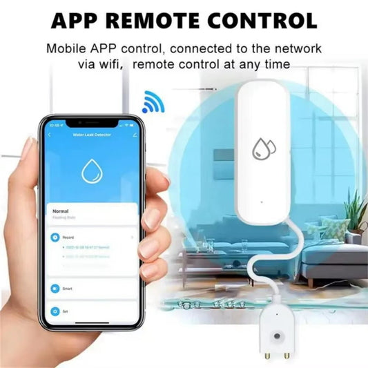 Tuya Wifi Water Sensor Leakage Alarm Flood Leak Detector Smart Home APP Remote Control Smart Home Security Protection - Bavaro Shop