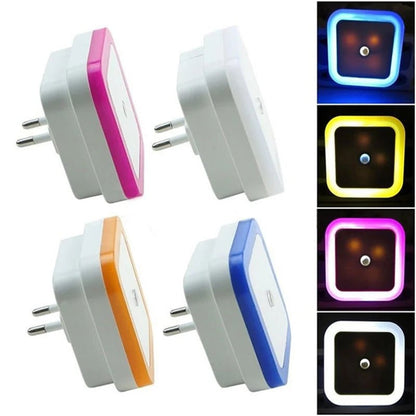 Wireless LED Night Light Sensor Lighting Mini EU US Plug Night Light Lamp for Children Room Bedroom Decoration Lights Lighting - Bavaro Shop